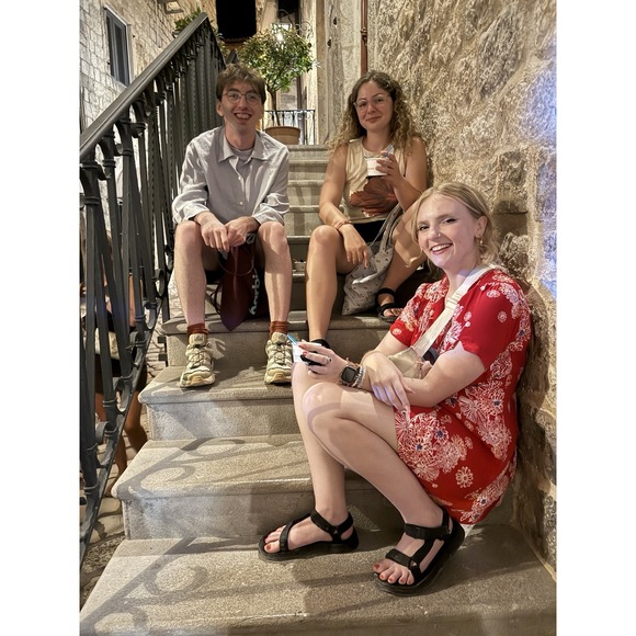 Free People Women's Red Floral Dress Sizes  Size00-2 - Picture 5 of 8